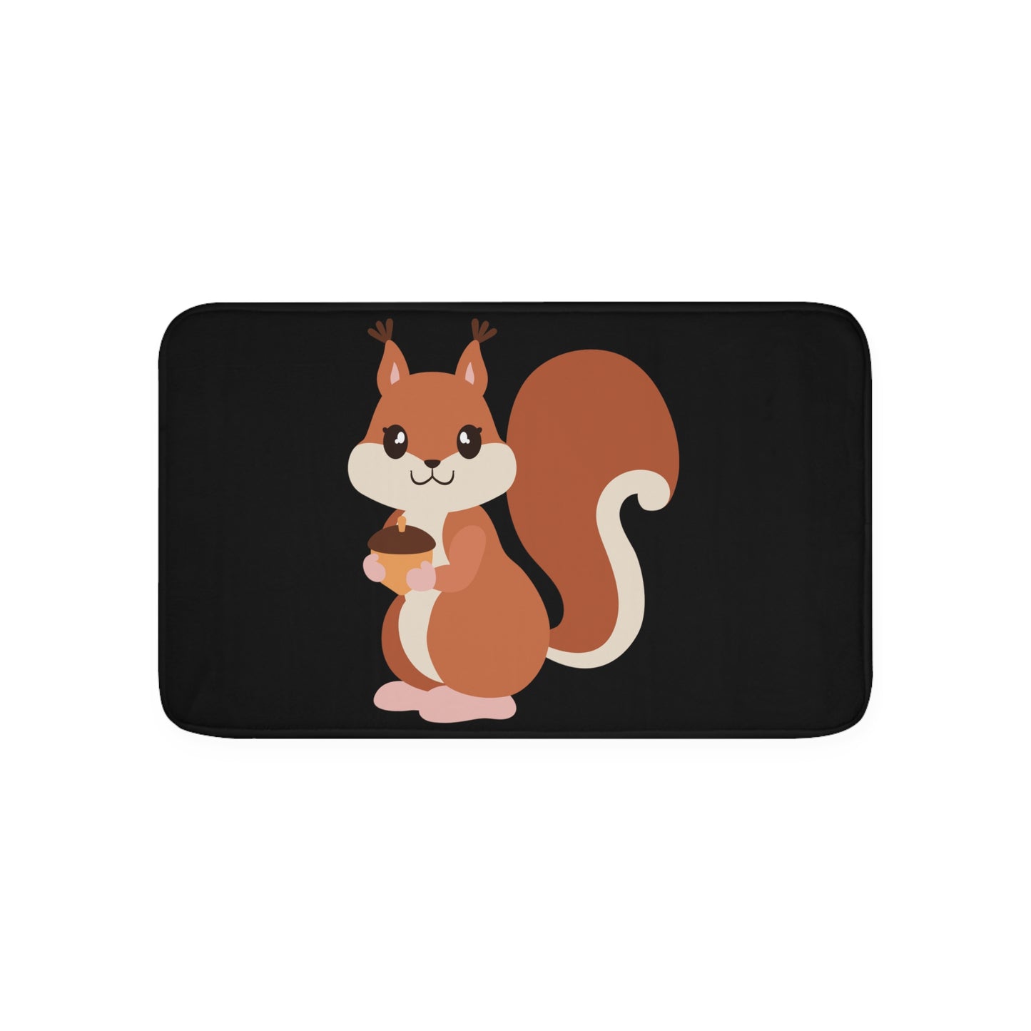 Squirrel Memory Foam Bath Mat