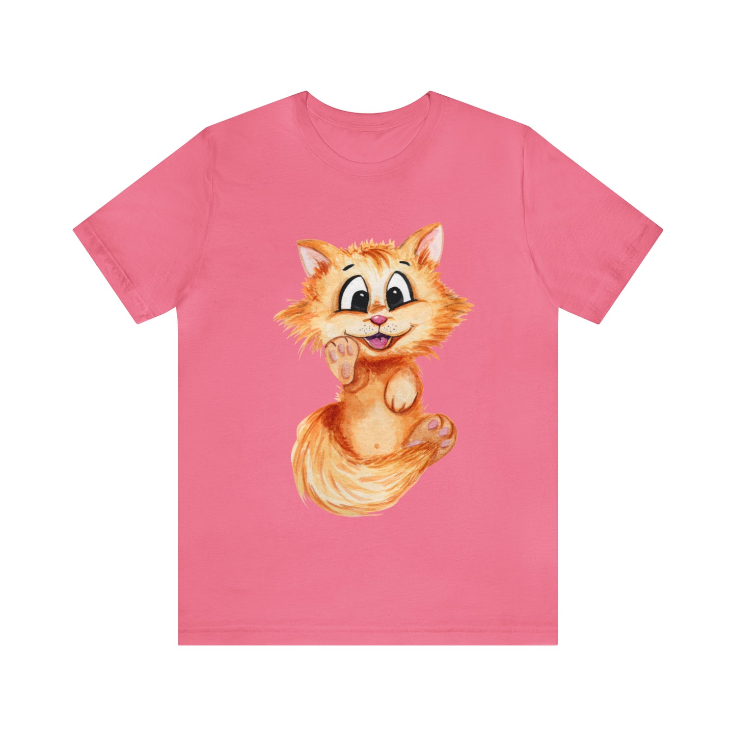 Cuddly Kitty Tee Shirt - Adorable and Comfortable Cat Lover Fashion