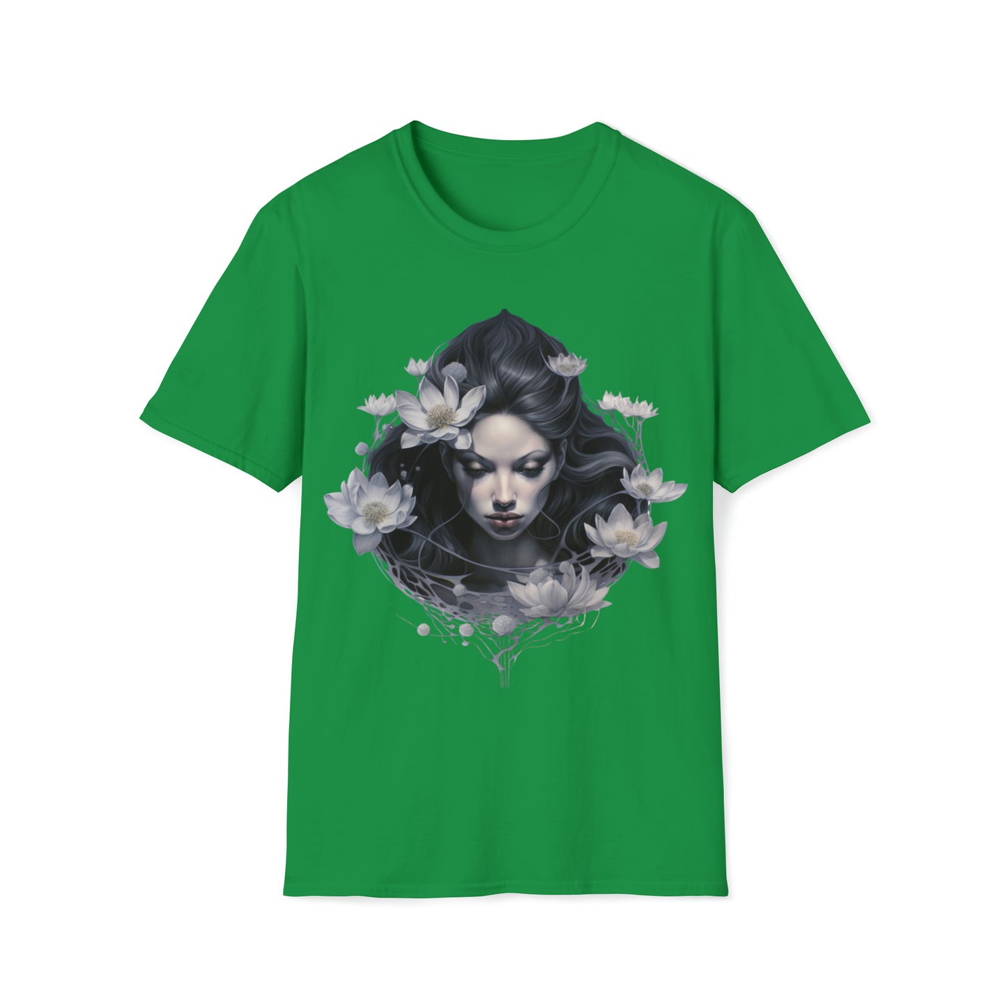 Lotus Blossom Horror Dark Fairy T-Shirt, Fairycore, Gift for her.