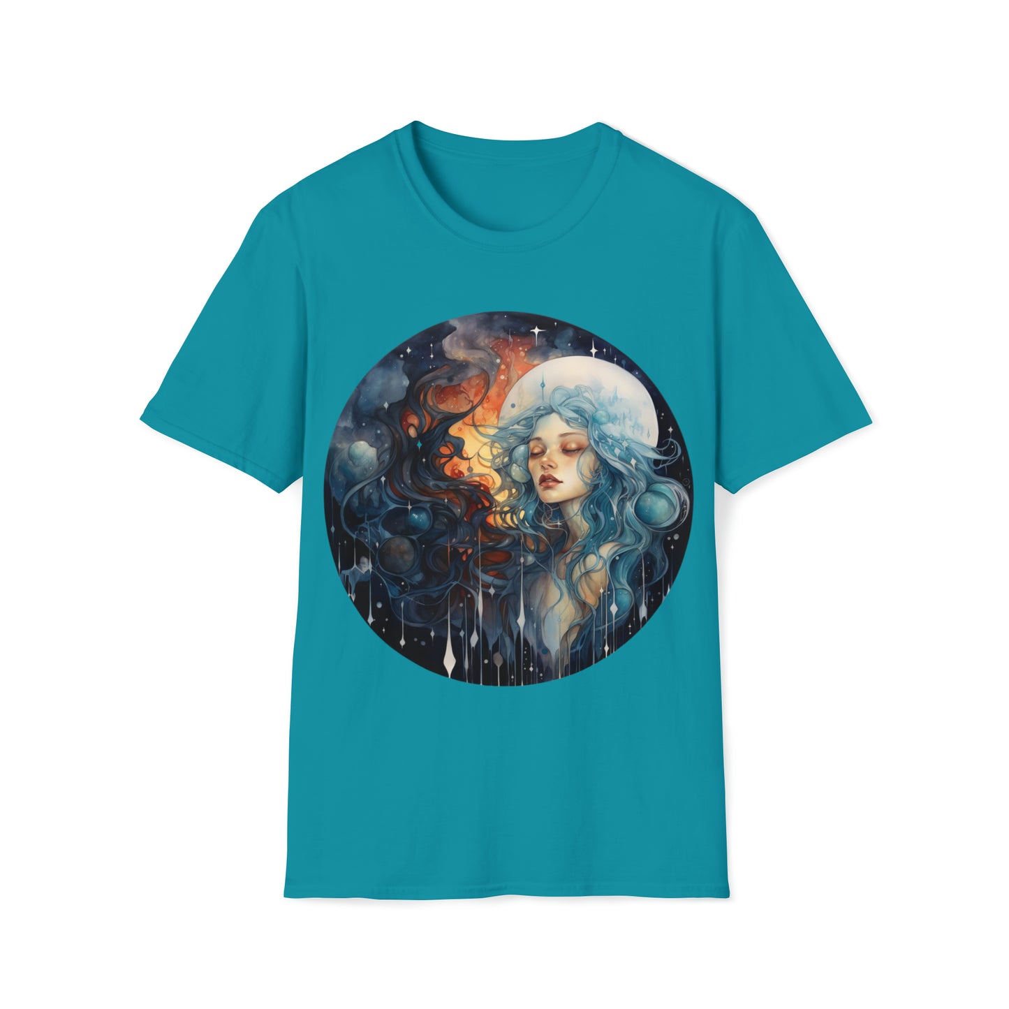Cosmic Horror Dark Fairies - Enchanting Watercolor Art T-Shirt, Fairycore, Whimsical Dark Fairies, Dark Fae,
