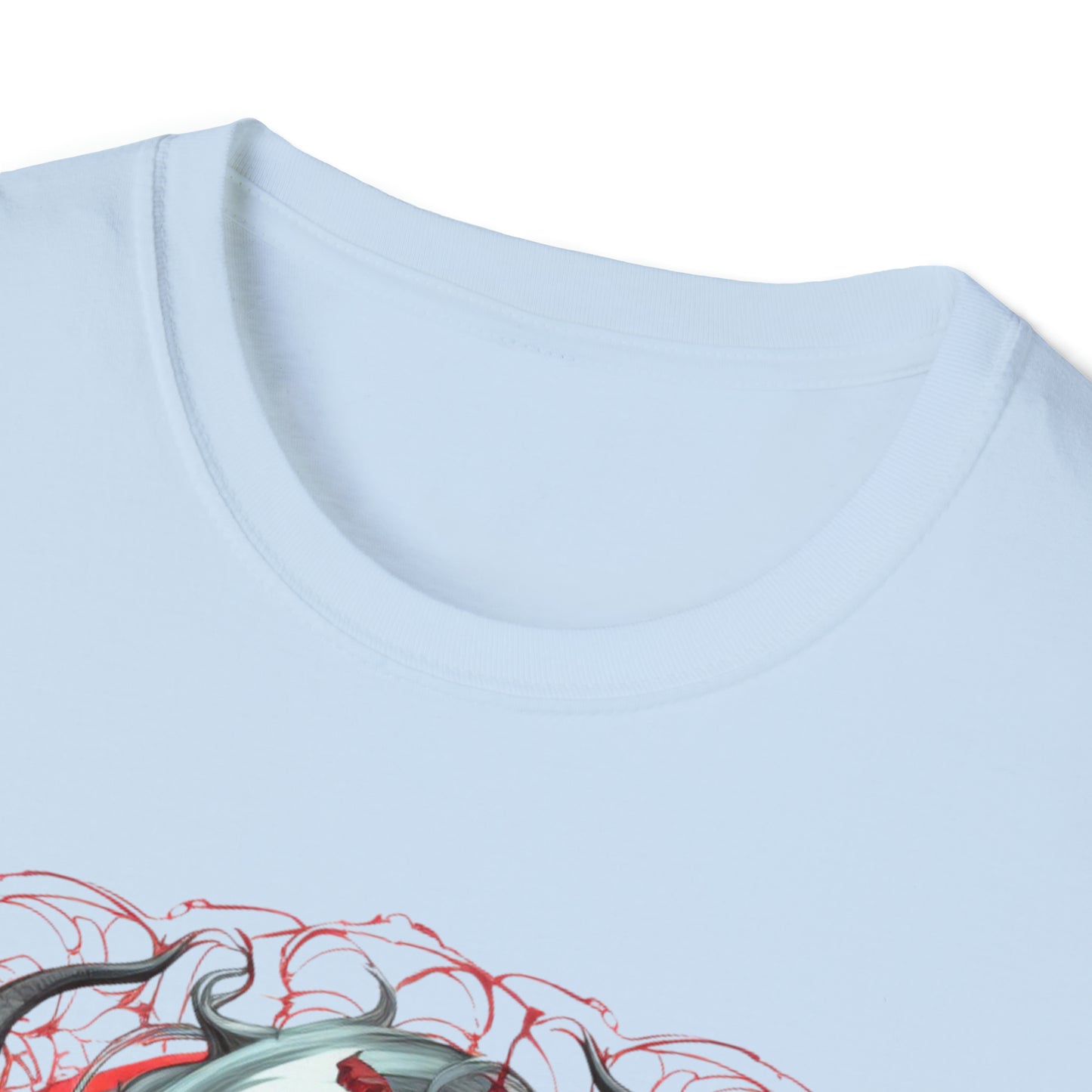 Mythical Fantasy Fairy Life Blood Scythe - Skulls, Roses, and Beautiful Woman - Enchanting Gothic T-Shirt, Gift for her, Witchy Gift.