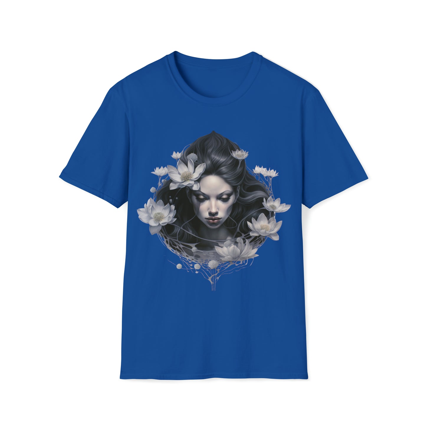 Lotus Blossom Horror Dark Fairy T-Shirt, Fairycore, Gift for her.