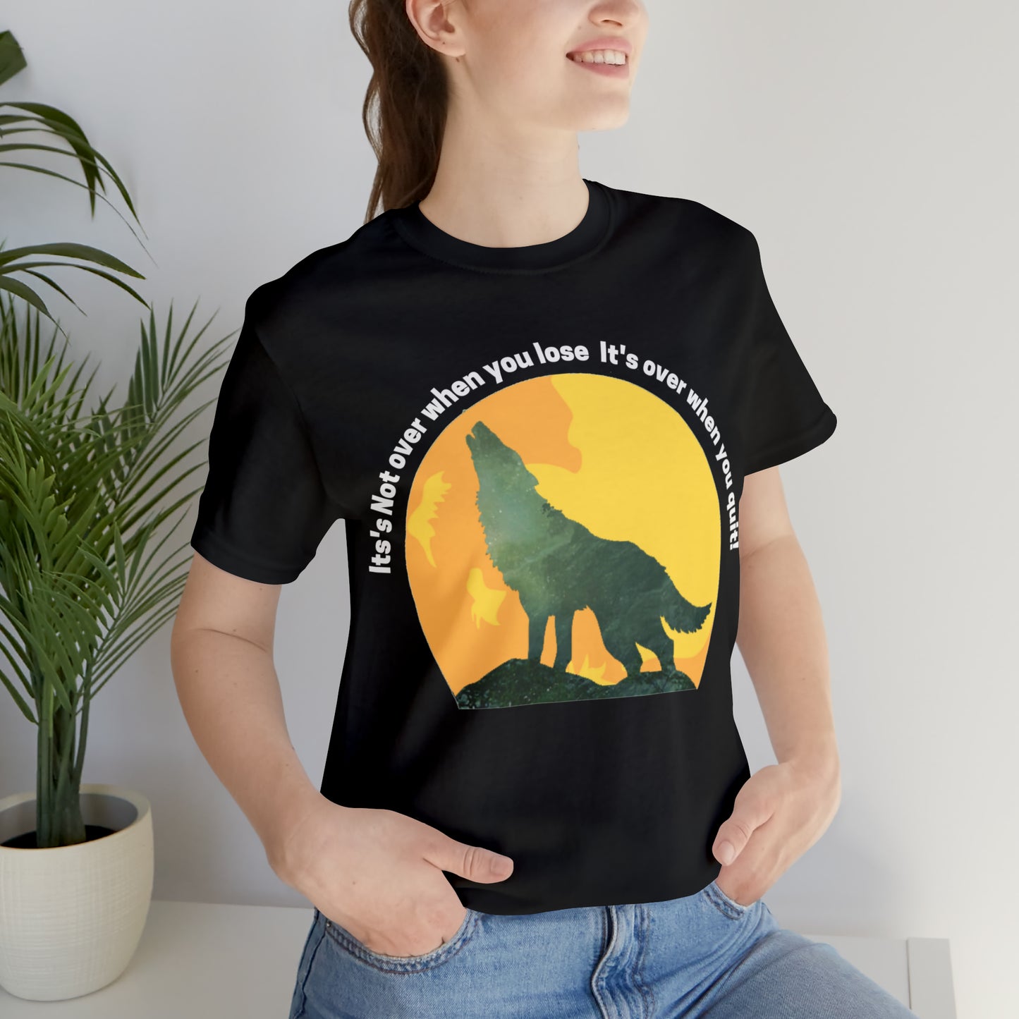 Its Not Over Unisex Jersey Short Sleeve Tee