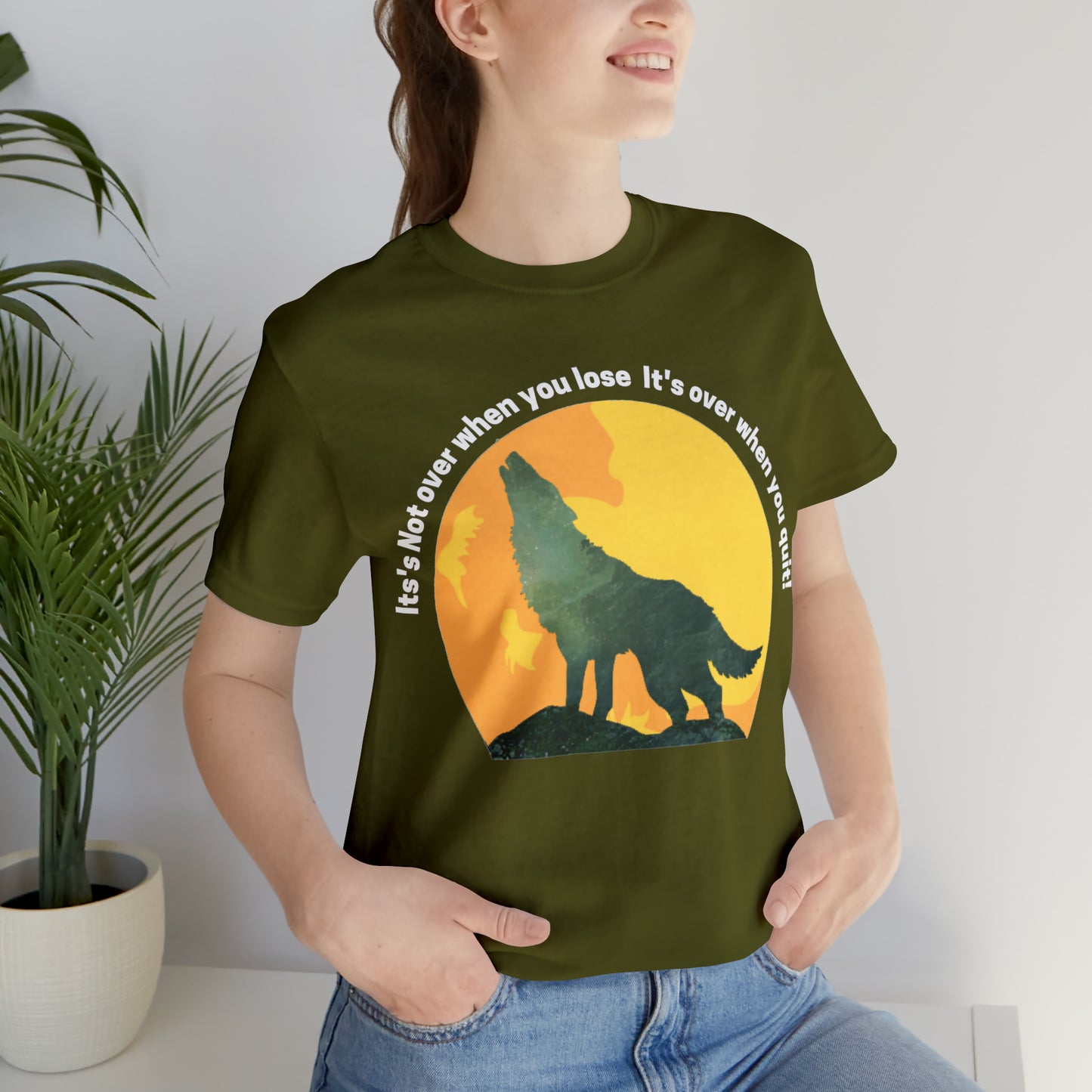 Its Not Over Unisex Jersey Short Sleeve Tee