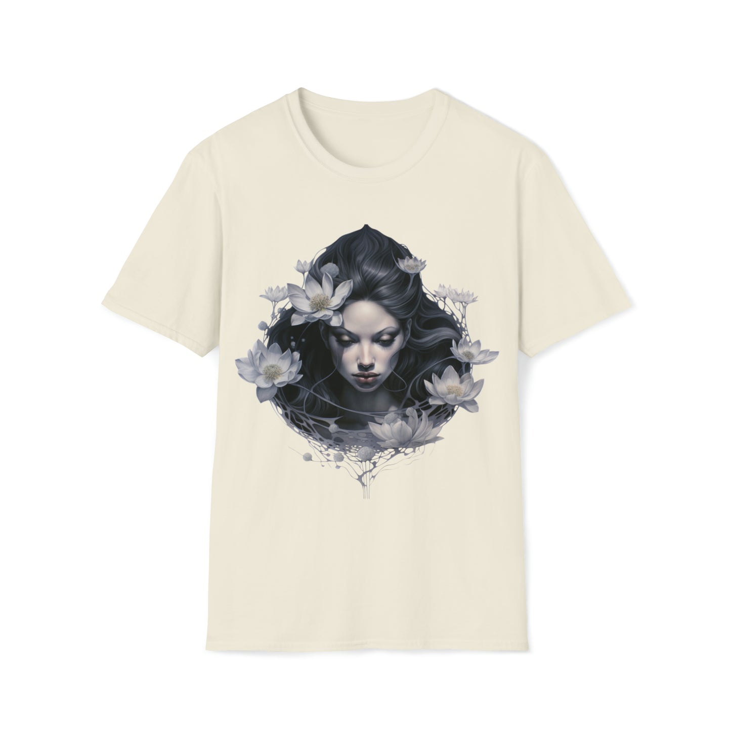 Lotus Blossom Horror Dark Fairy T-Shirt, Fairycore, Gift for her.
