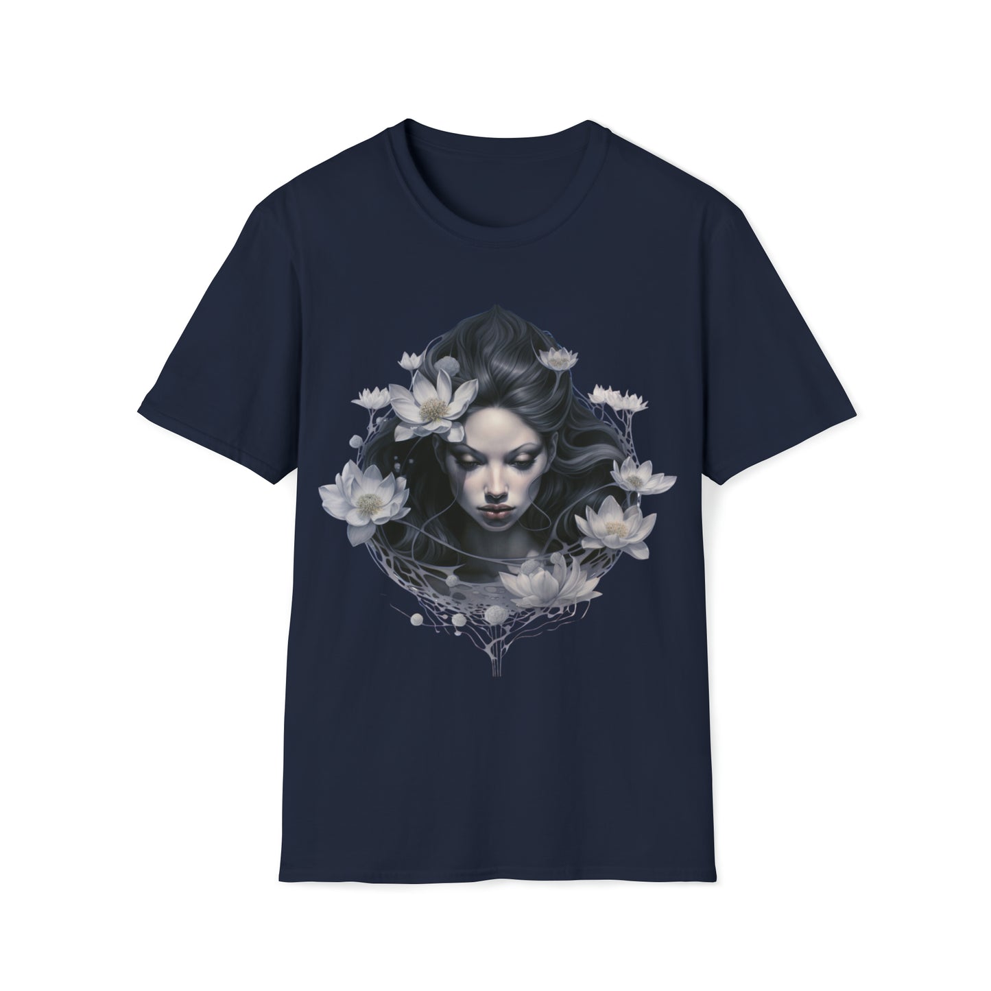 Lotus Blossom Horror Dark Fairy T-Shirt, Fairycore, Gift for her.
