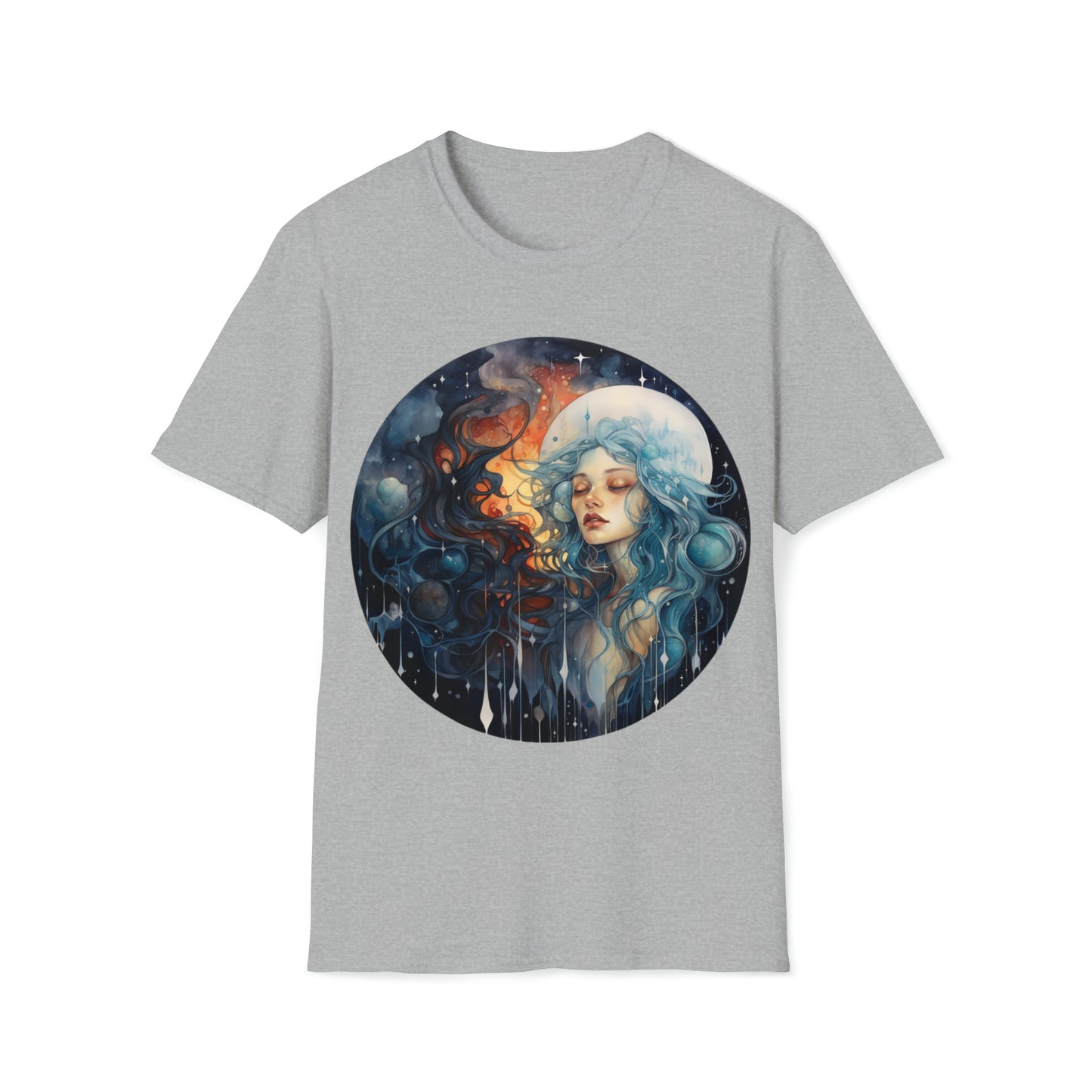 Cosmic Horror Dark Fairies - Enchanting Watercolor Art T-Shirt, Fairycore, Whimsical Dark Fairies, Dark Fae,