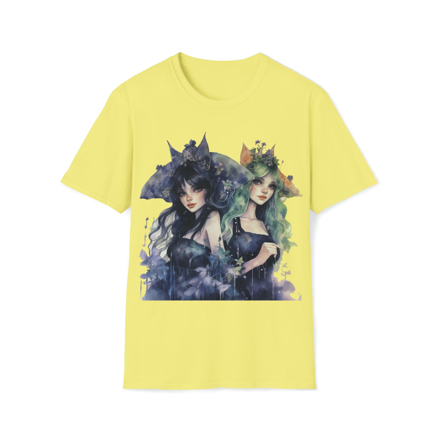 Gothic Dark Fairy T-Shirt - Intricate Design, Alternative Clothing