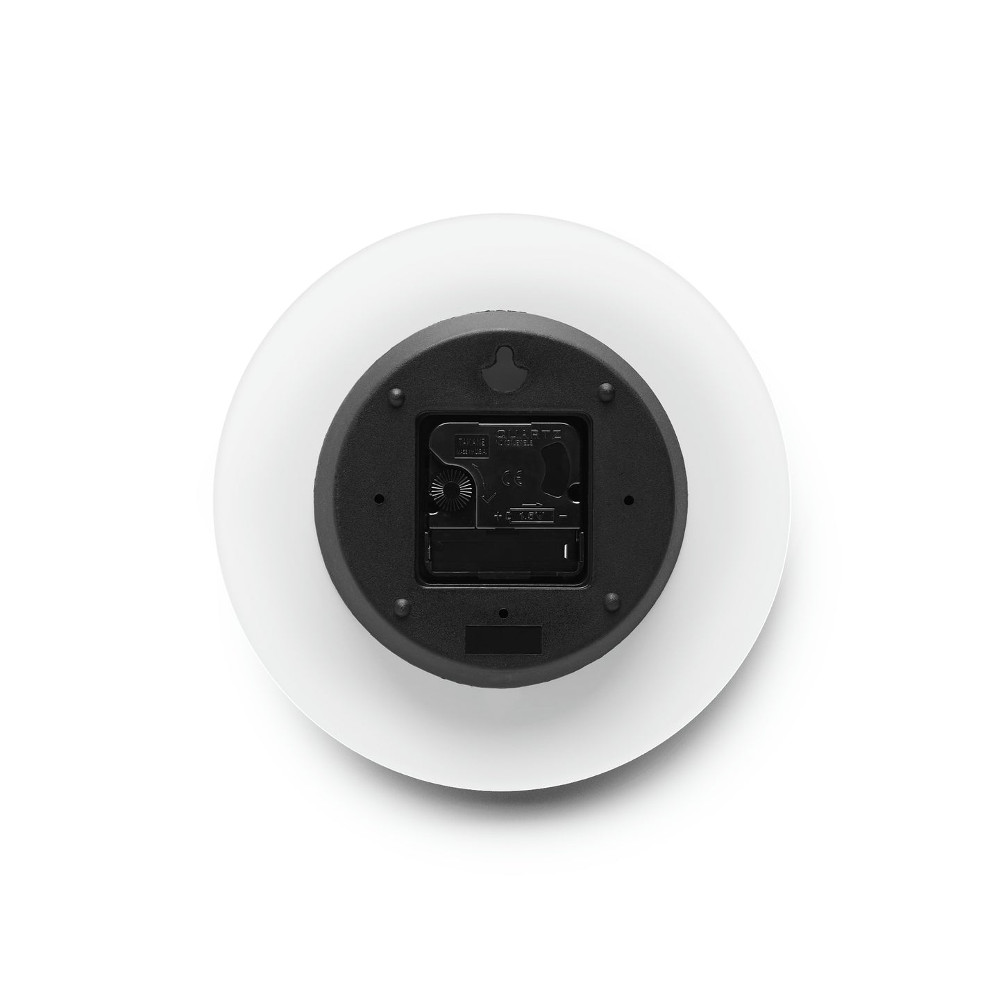 Haloed Crow Acrylic Wall Clock Art - Mystical and Whimsical Home Decor, Nature-Inspired, Magical Enchanting Timepiece, Whimsical Crow Design