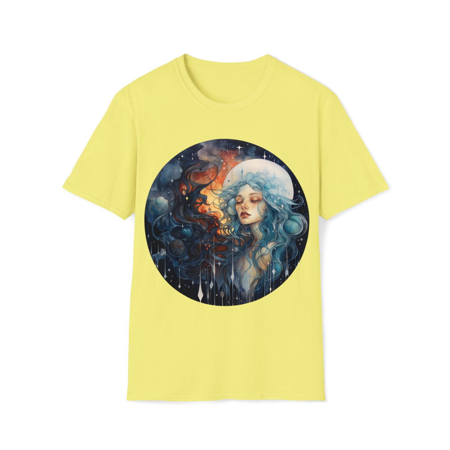 Cosmic Horror Dark Fairies - Enchanting Watercolor Art T-Shirt, Fairycore, Whimsical Dark Fairies, Dark Fae,