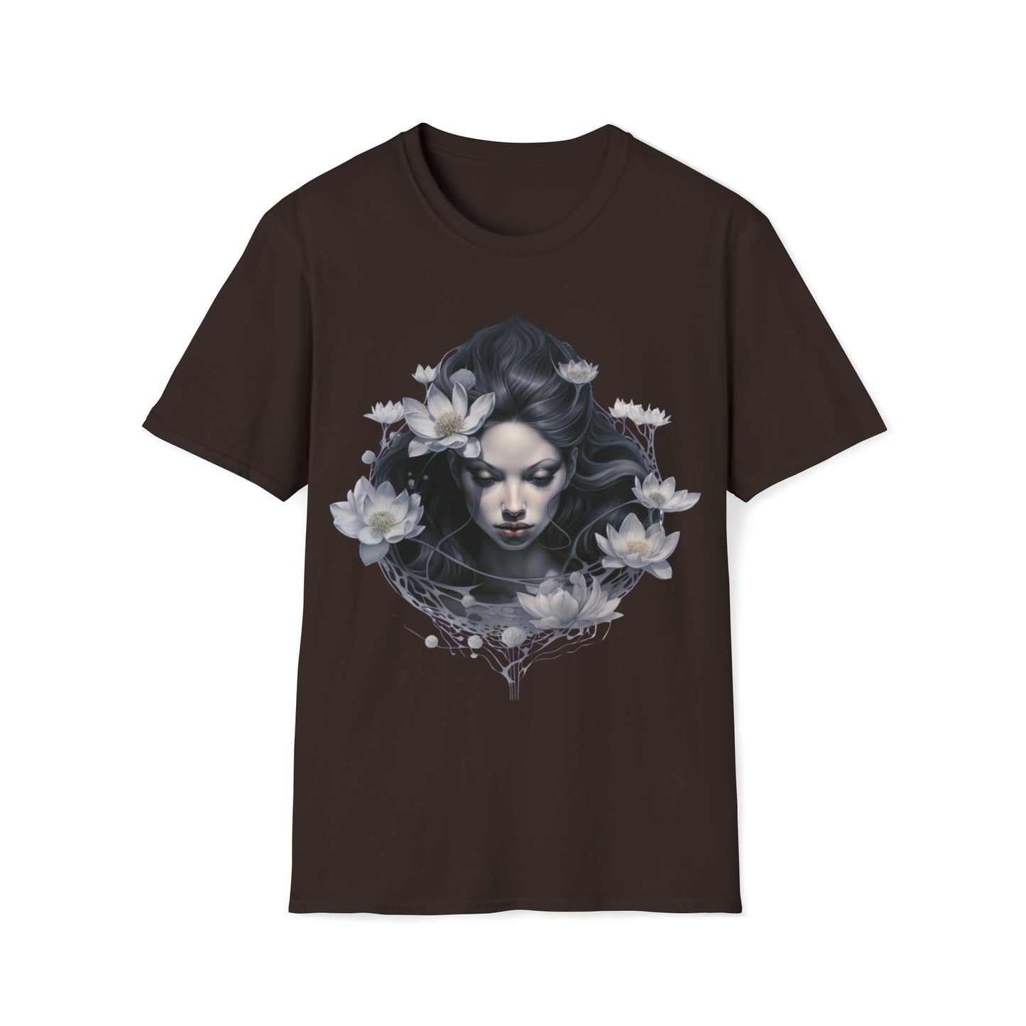 Lotus Blossom Horror Dark Fairy T-Shirt, Fairycore, Gift for her.