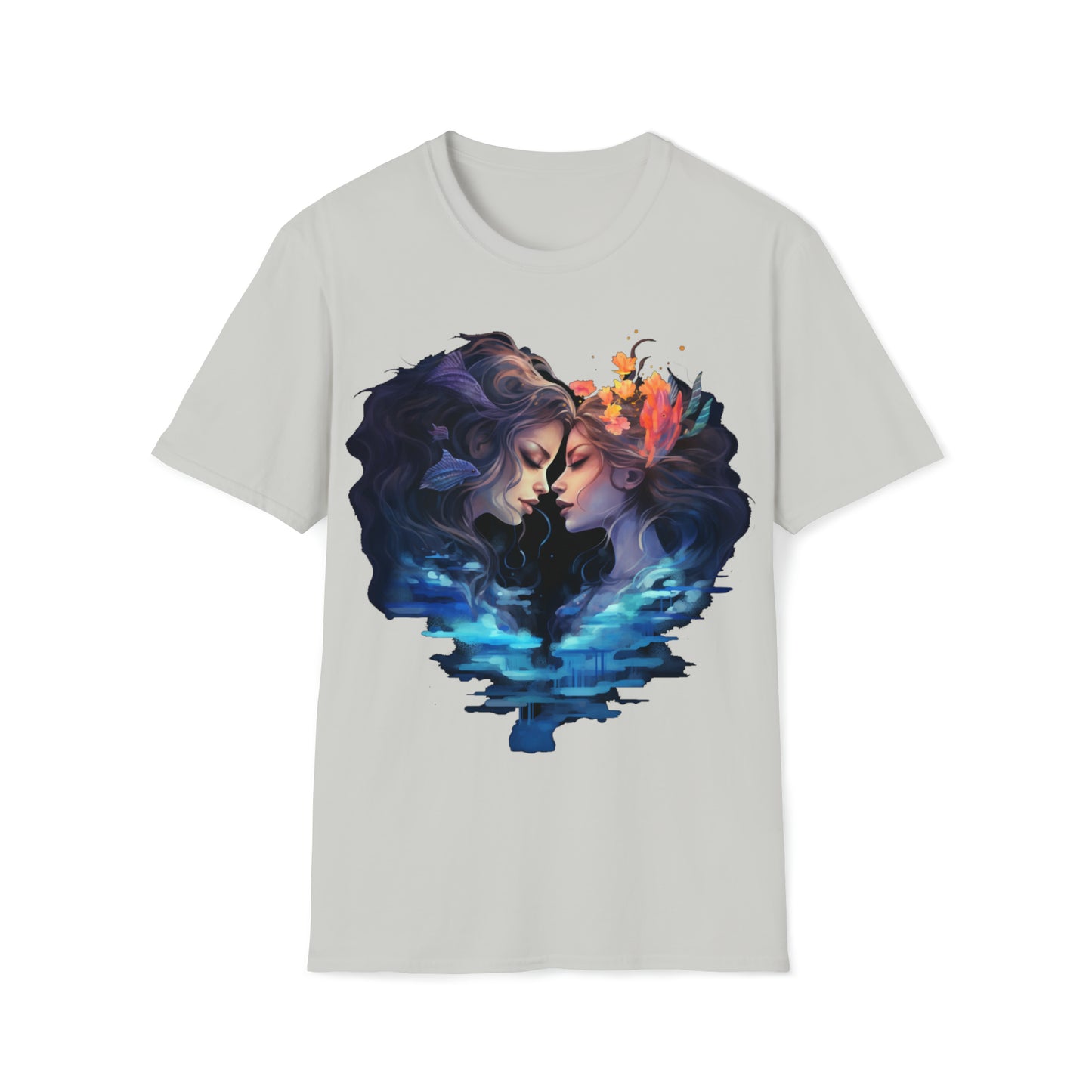Mermaid Love Tee Shirt - Dive into the Sea of Romance!