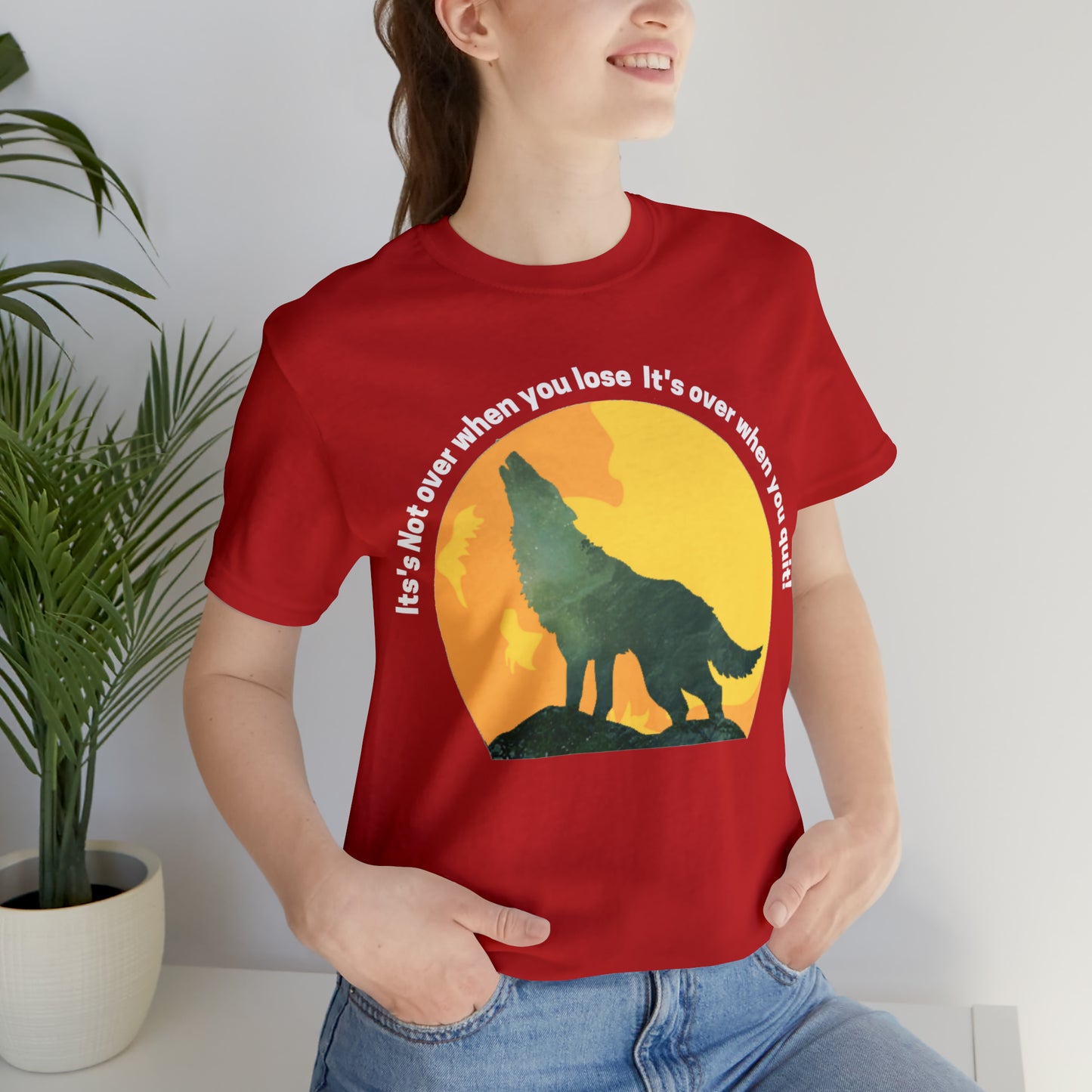 Its Not Over Unisex Jersey Short Sleeve Tee