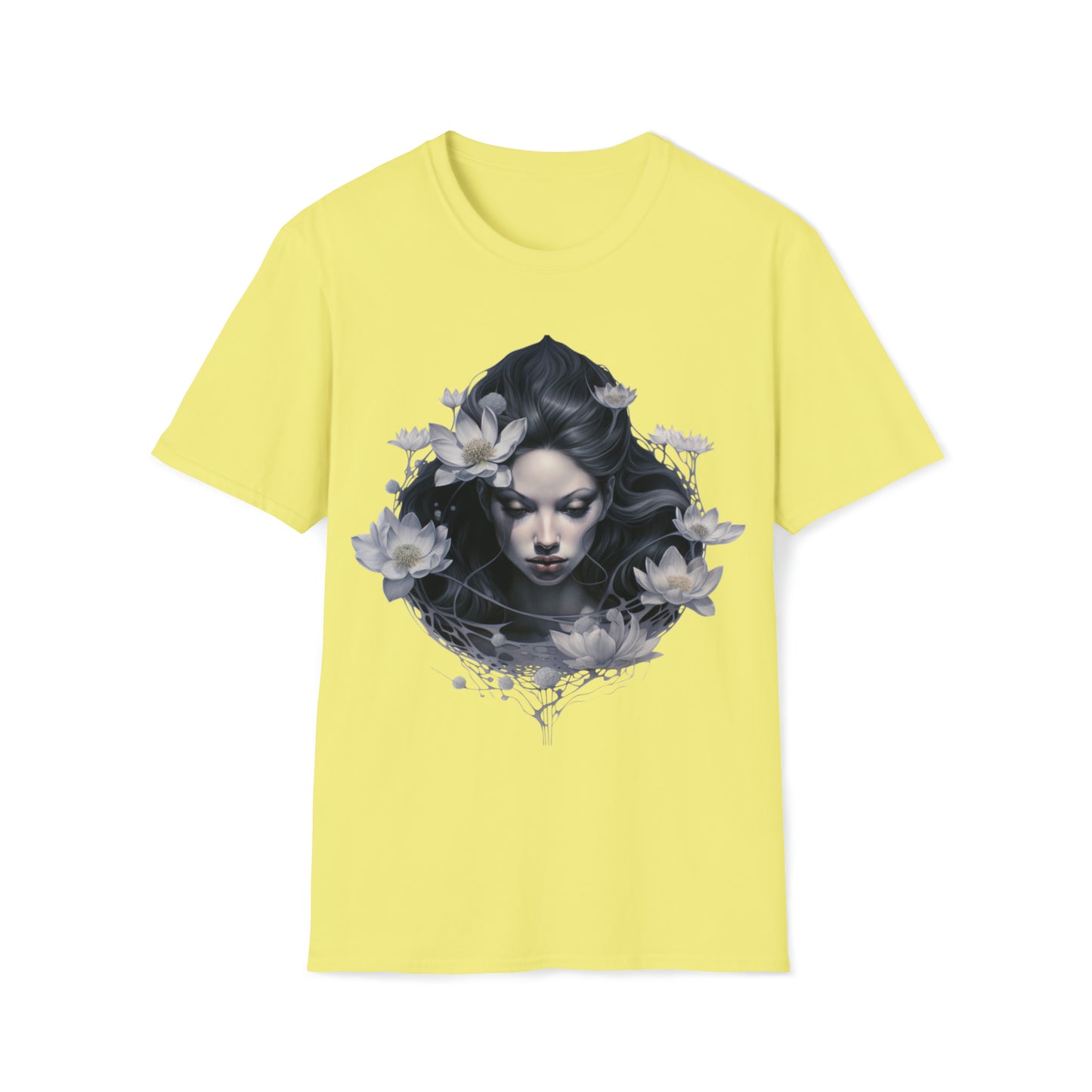 Lotus Blossom Horror Dark Fairy T-Shirt, Fairycore, Gift for her.