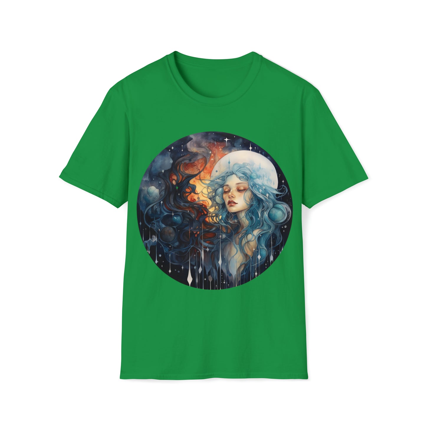 Cosmic Horror Dark Fairies - Enchanting Watercolor Art T-Shirt, Fairycore, Whimsical Dark Fairies, Dark Fae,