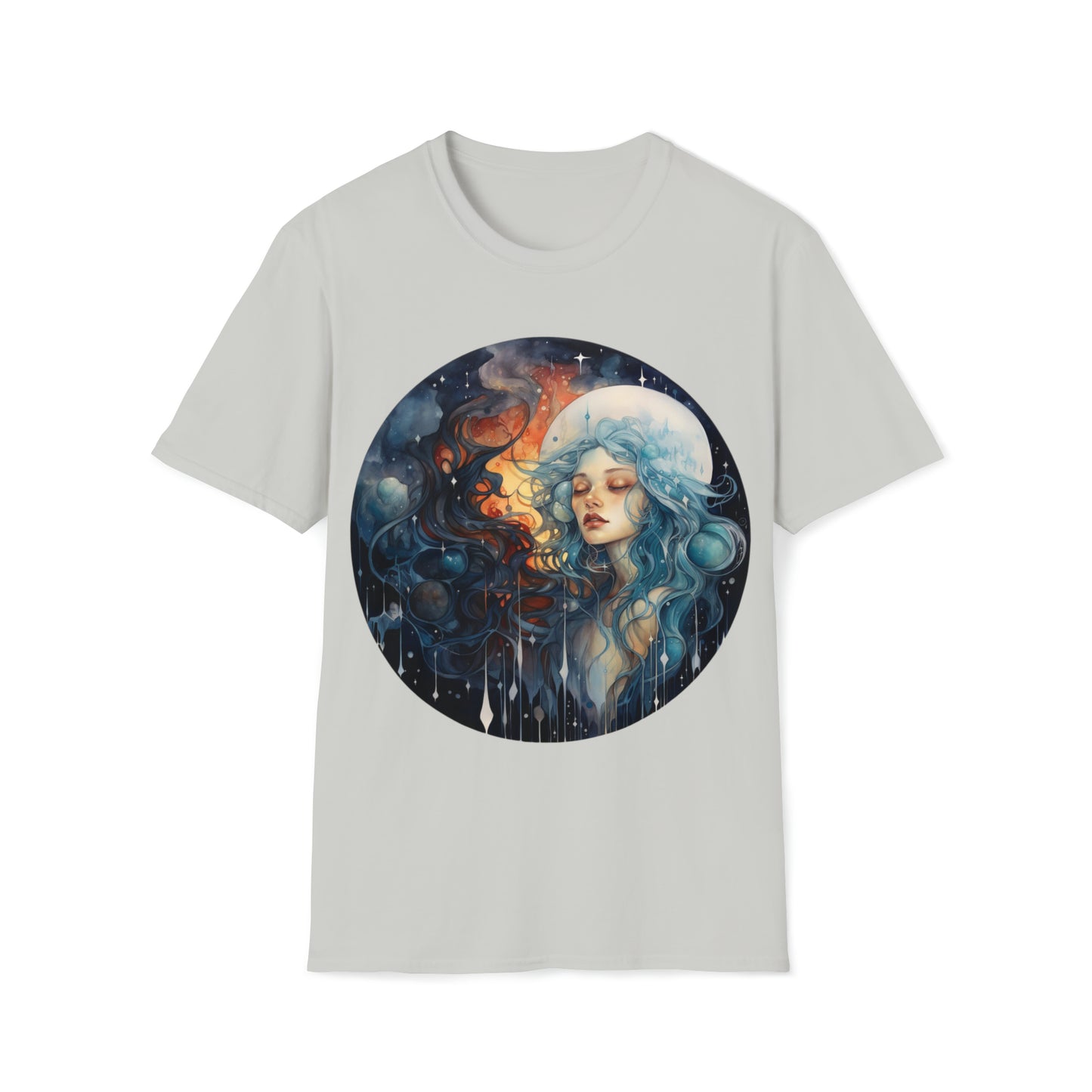 Cosmic Horror Dark Fairies - Enchanting Watercolor Art T-Shirt, Fairycore, Whimsical Dark Fairies, Dark Fae,