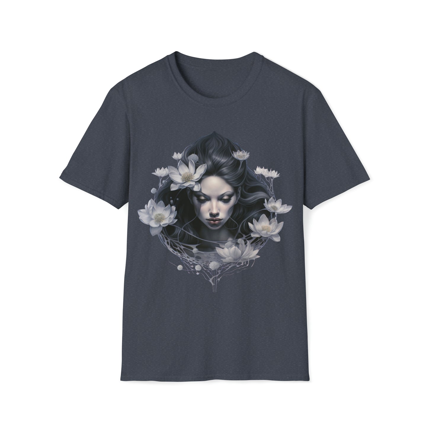 Lotus Blossom Horror Dark Fairy T-Shirt, Fairycore, Gift for her.