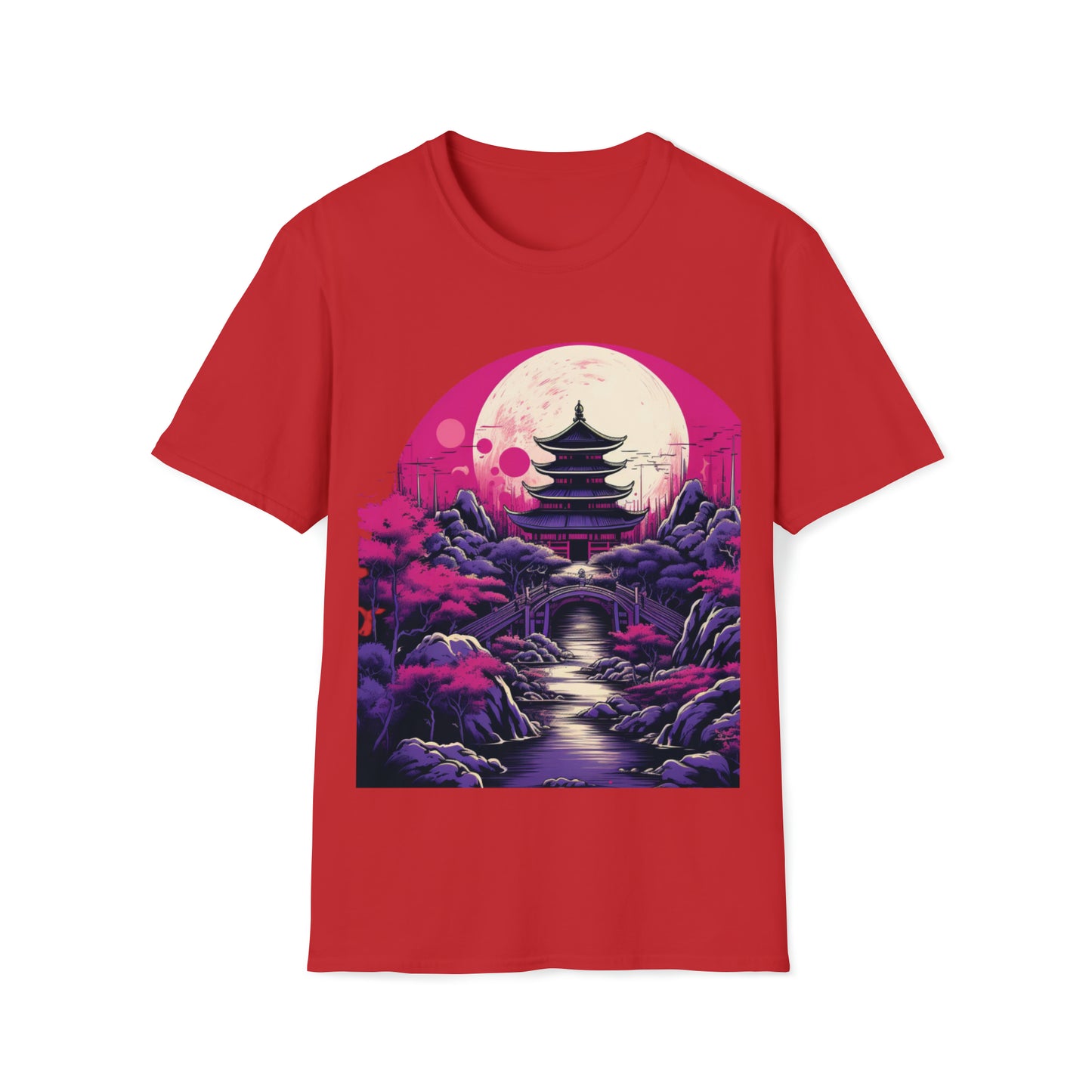Sacredelic Zen Garden Tee Shirt - Zen Techno Harmony for Mindful Souls! Sacredelic Tee Shirt, Zen Garden Techno, Mindful Soul Shirt, Harmon
