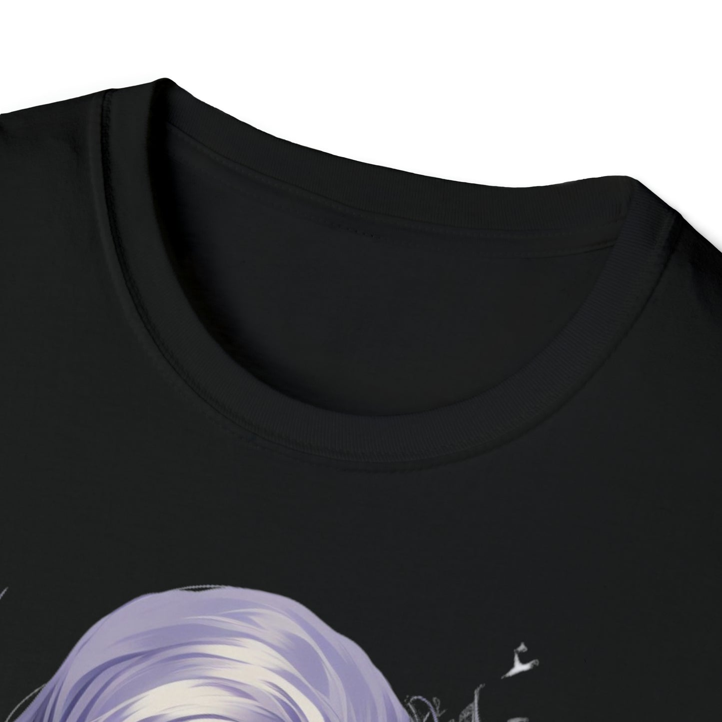 Gothic Female Drow Elf - Dark Hair, Purple Eyes - Beautiful Mythical Fantasy T-Shirt, Gothic Female Drow Elf, Dark Hair, Girl Gift, For Her