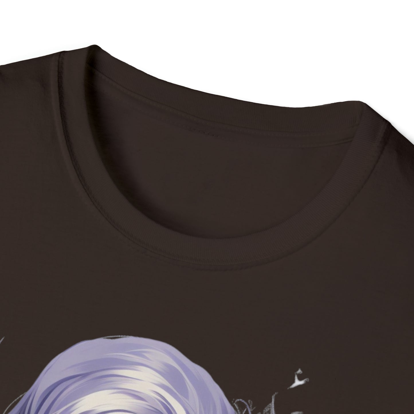 Gothic Female Drow Elf - Dark Hair, Purple Eyes - Beautiful Mythical Fantasy T-Shirt, Gothic Female Drow Elf, Dark Hair, Girl Gift, For Her