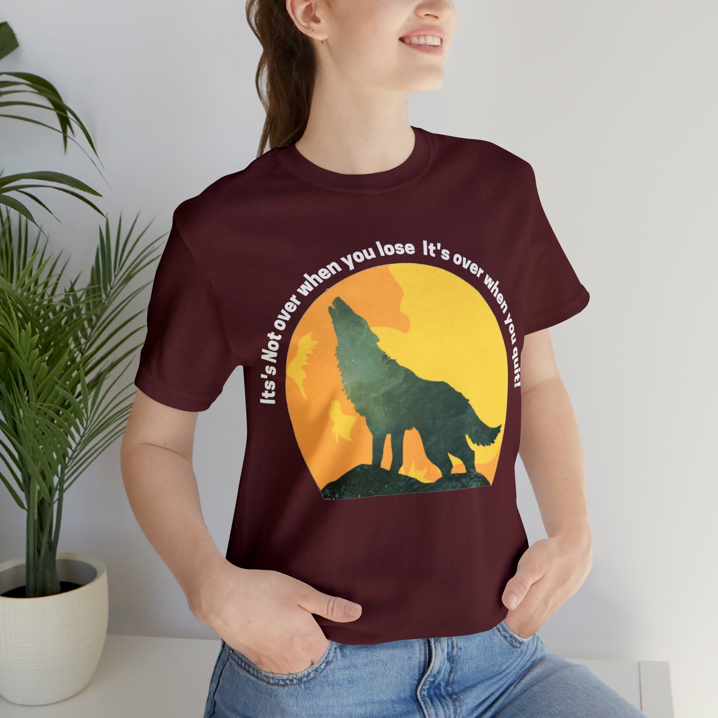 Its Not Over Unisex Jersey Short Sleeve Tee