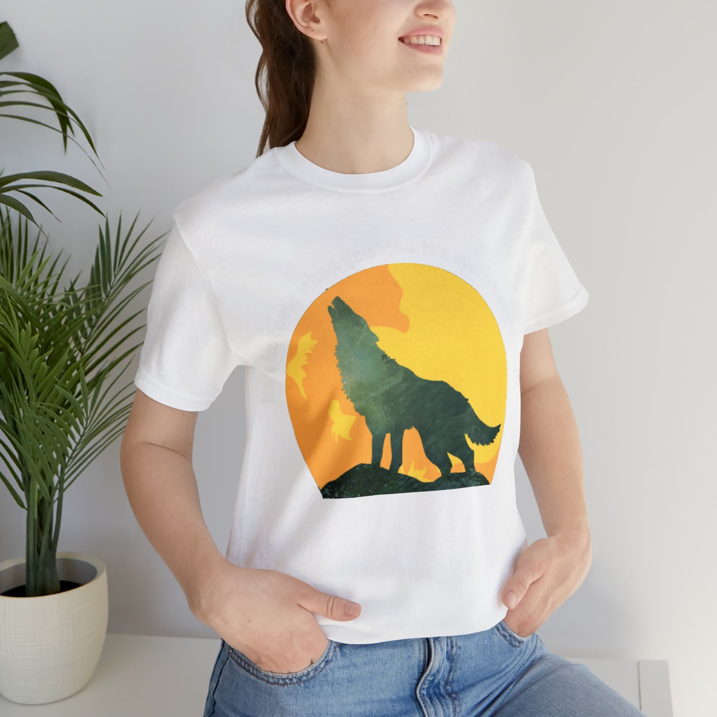 Its Not Over Unisex Jersey Short Sleeve Tee