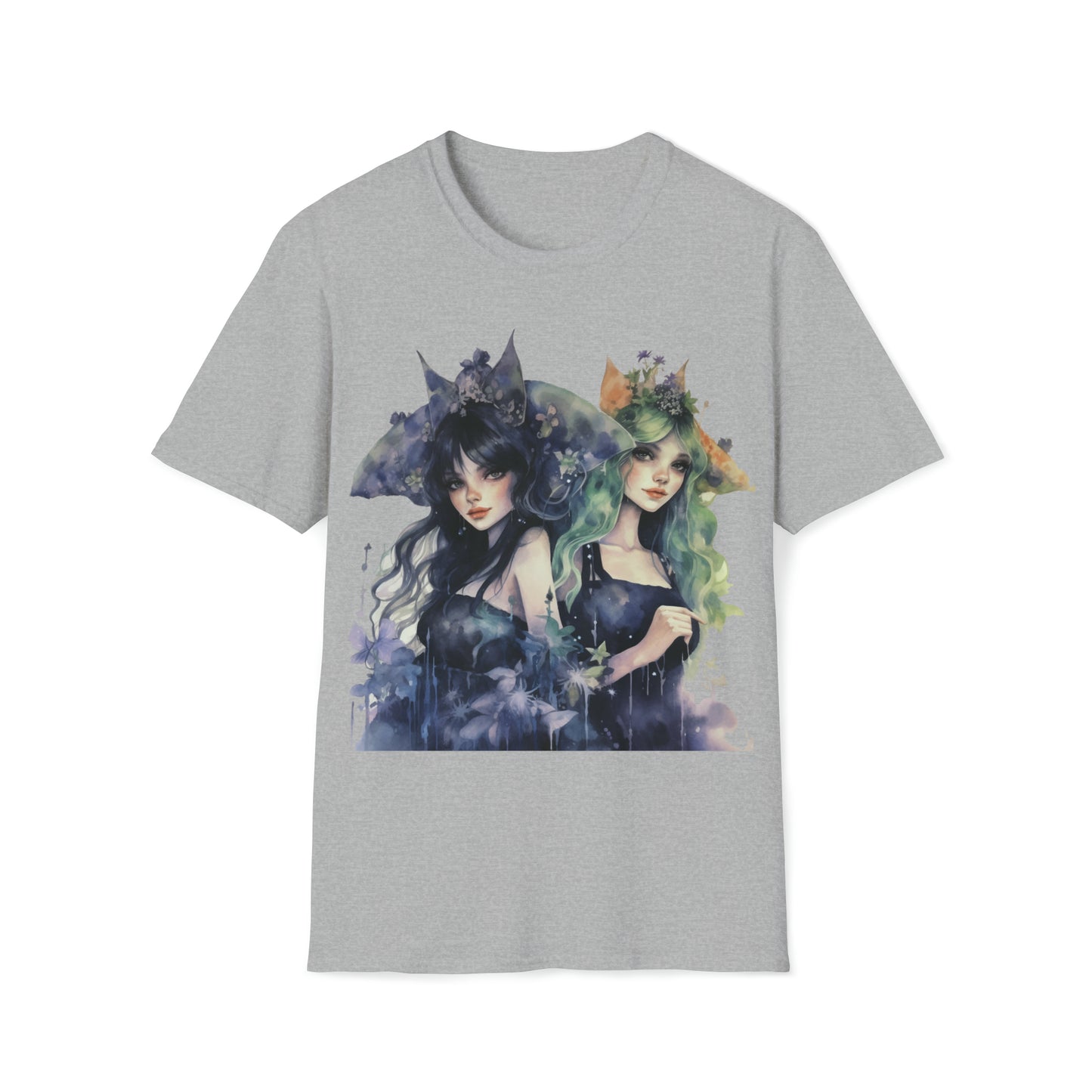 Gothic Dark Fairy T-Shirt - Intricate Design, Alternative Clothing