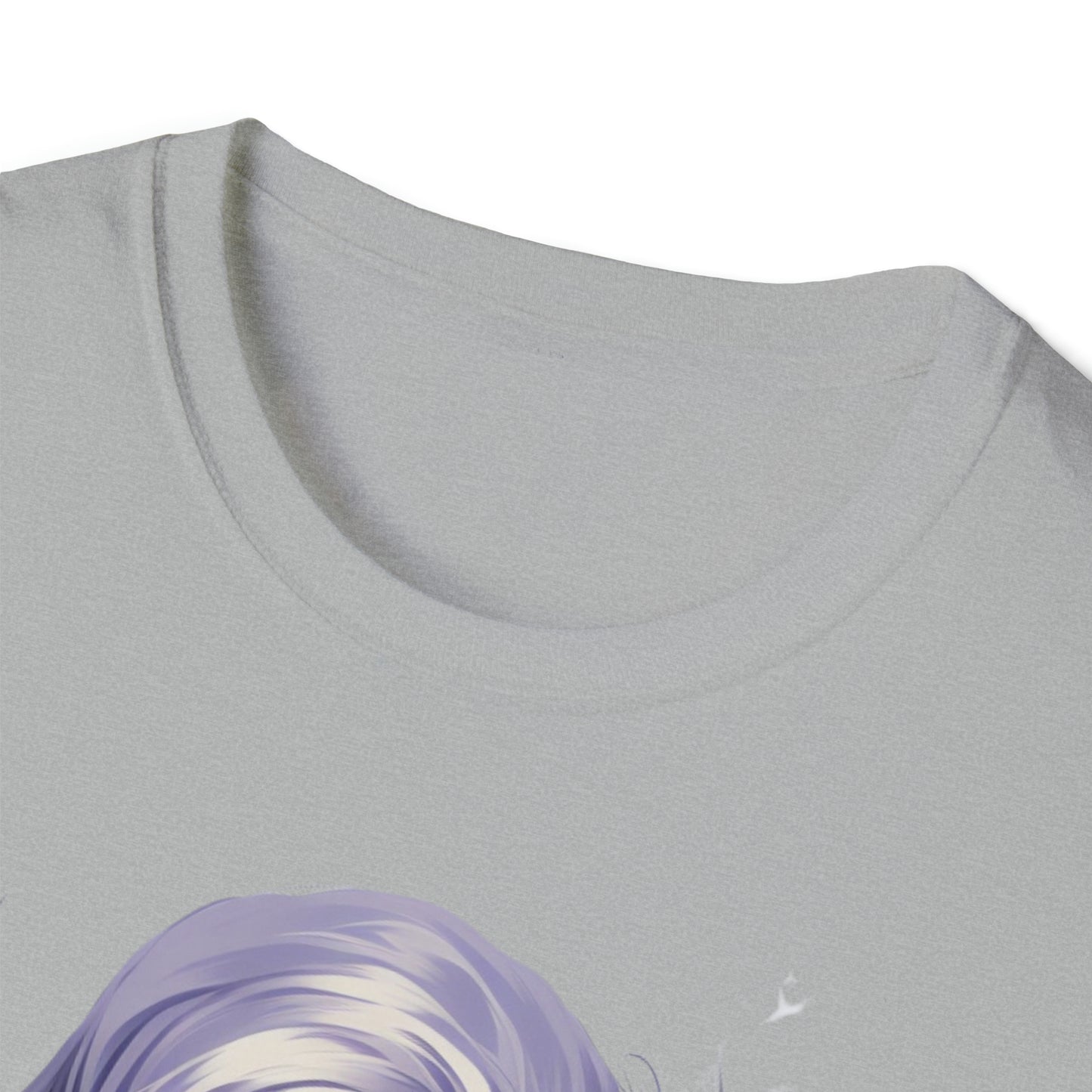 Gothic Female Drow Elf - Dark Hair, Purple Eyes - Beautiful Mythical Fantasy T-Shirt, Gothic Female Drow Elf, Dark Hair, Girl Gift, For Her