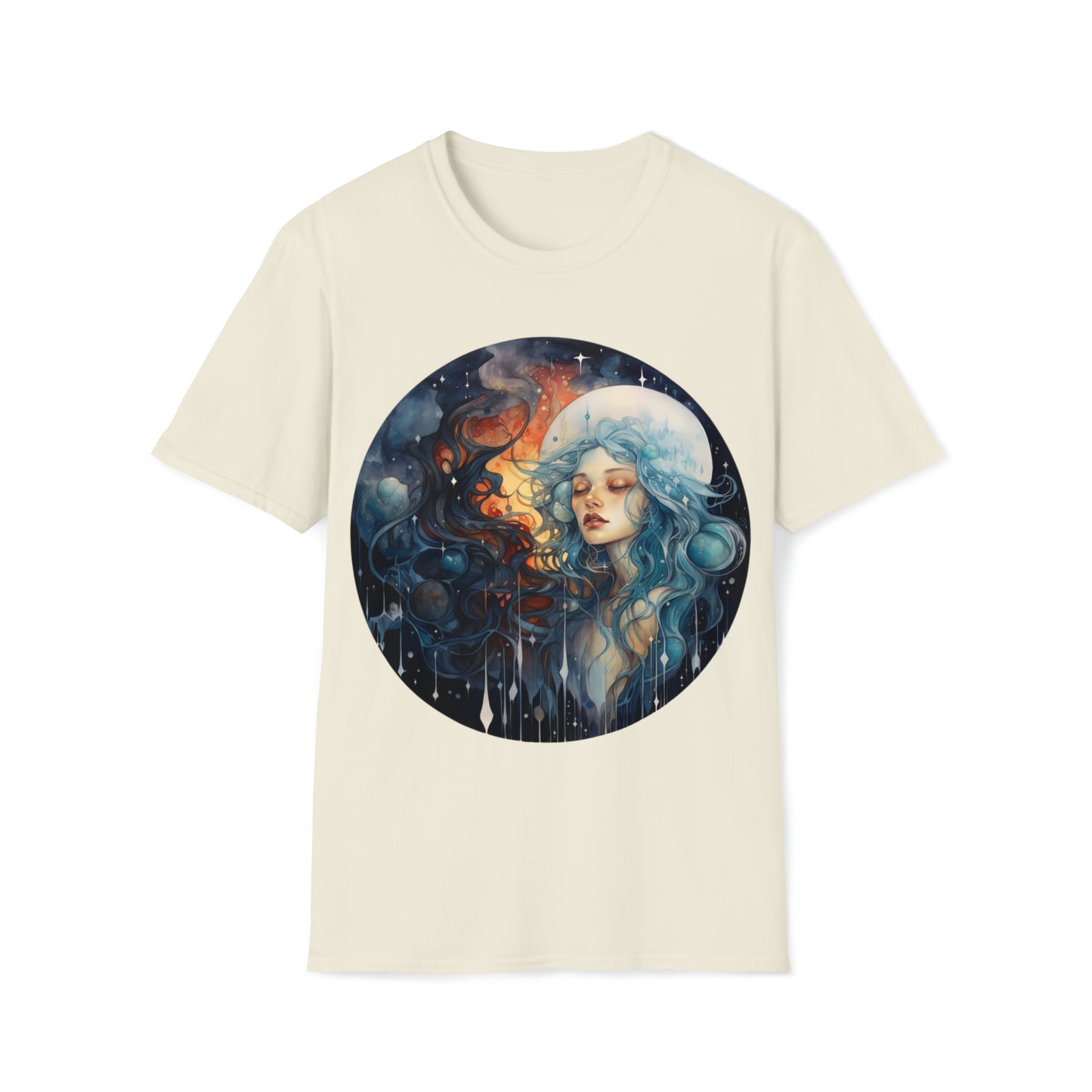 Cosmic Horror Dark Fairies - Enchanting Watercolor Art T-Shirt, Fairycore, Whimsical Dark Fairies, Dark Fae,