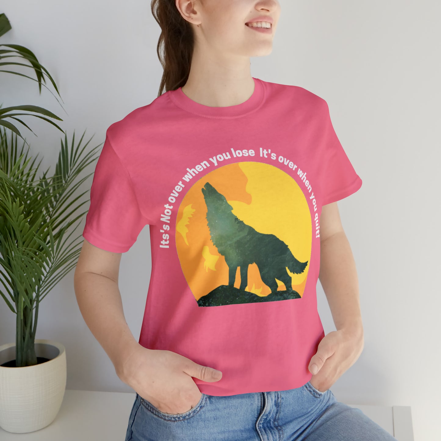 Its Not Over Unisex Jersey Short Sleeve Tee