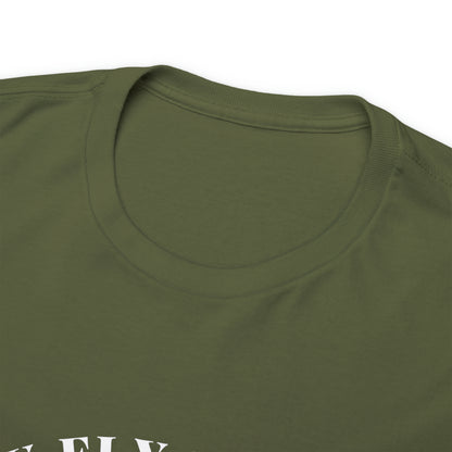 Pretty Fly for a Jedi Tee Shirt - Perfect Gift for Sci-Fi Fans Unisex Heavy Cotton Tee