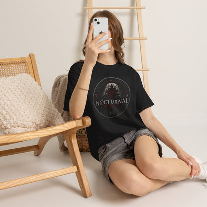 Nocturnal Graphic Tee — Modern Ghost Hunting RPG