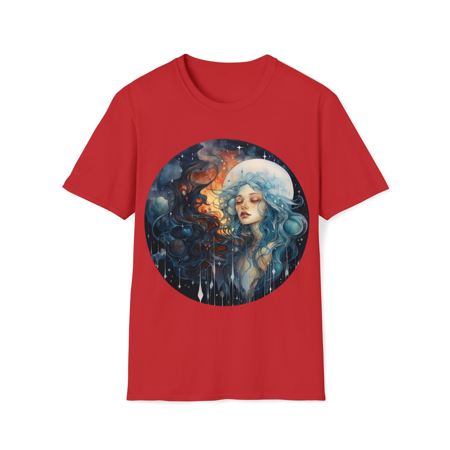Cosmic Horror Dark Fairies - Enchanting Watercolor Art T-Shirt, Fairycore, Whimsical Dark Fairies, Dark Fae,