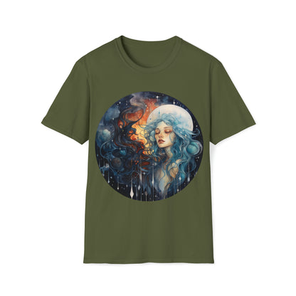 Cosmic Horror Dark Fairies - Enchanting Watercolor Art T-Shirt, Fairycore, Whimsical Dark Fairies, Dark Fae,
