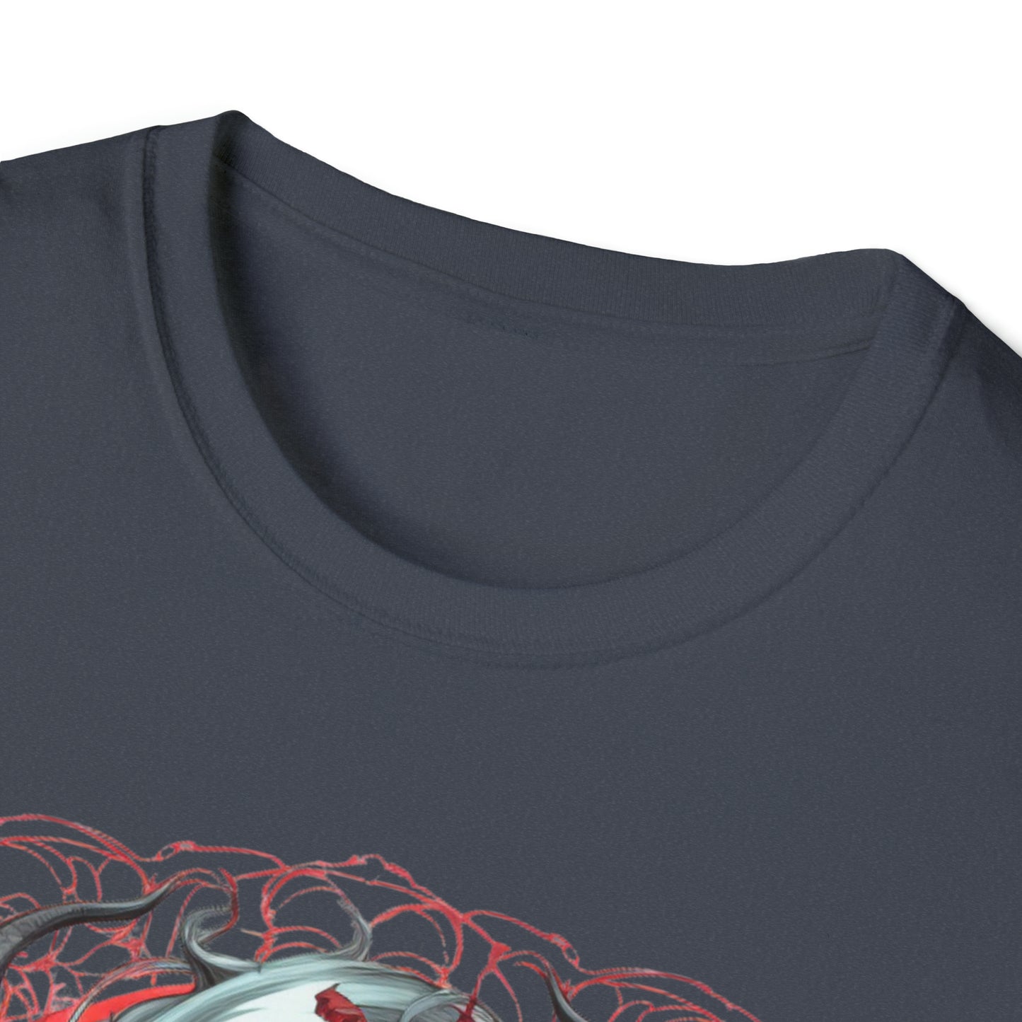 Mythical Fantasy Fairy Life Blood Scythe - Skulls, Roses, and Beautiful Woman - Enchanting Gothic T-Shirt, Gift for her, Witchy Gift.