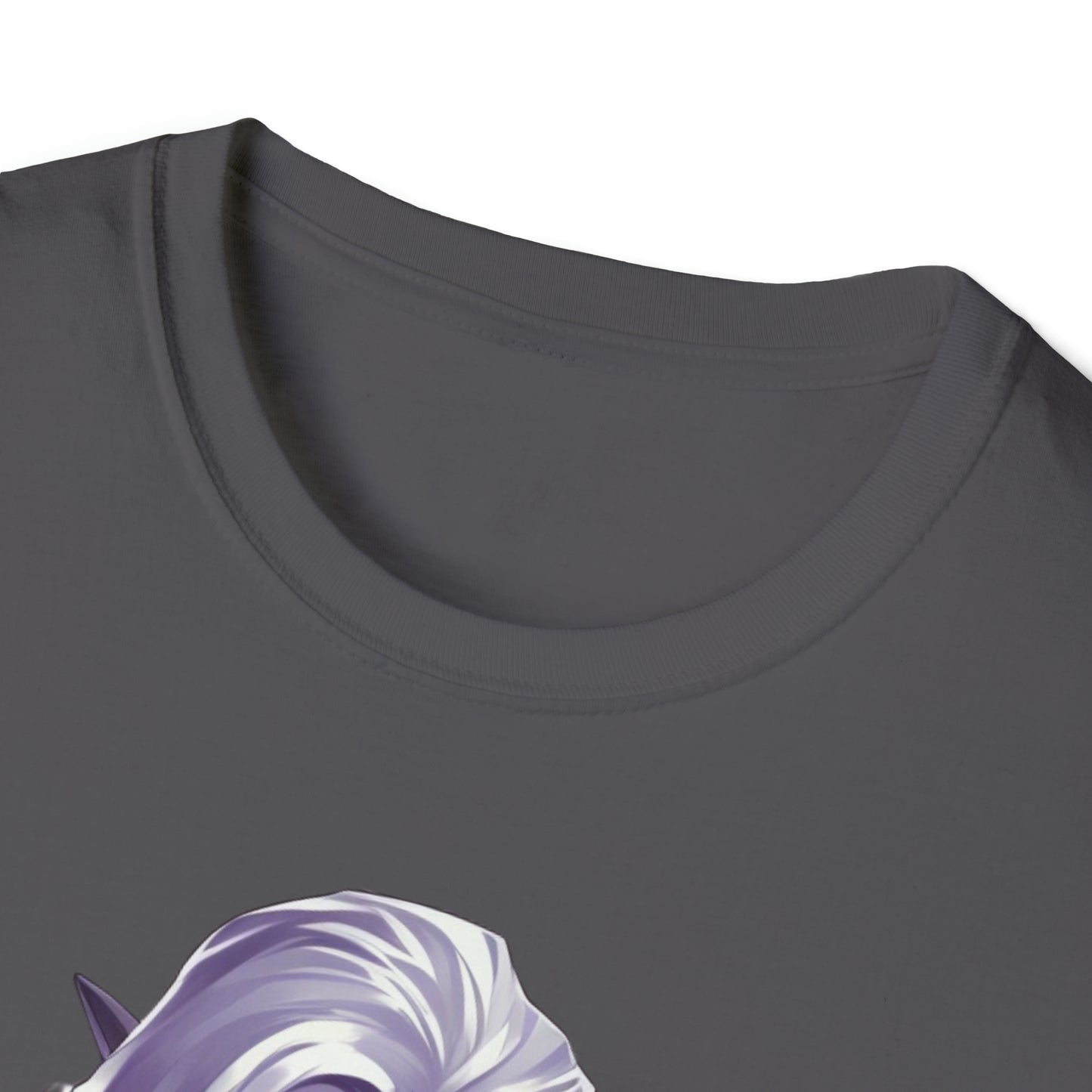 Enchanting Gothic Female Drow Elf - Dark Hair, Purple Eyes T-Shirt, Gothic Female Drow Elf, Dark Hair, Purple Eyes, Gift for her,
