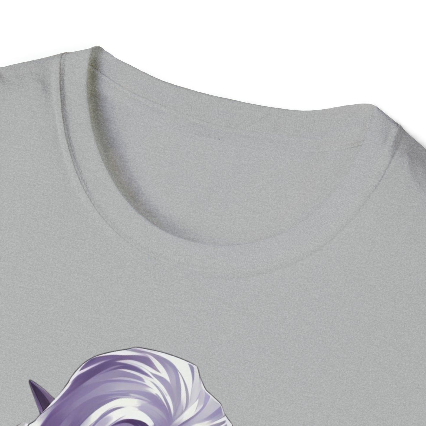 Enchanting Gothic Female Drow Elf - Dark Hair, Purple Eyes T-Shirt, Gothic Female Drow Elf, Dark Hair, Purple Eyes, Gift for her,