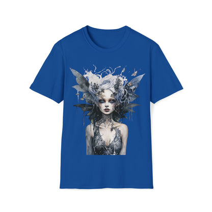 Horror Dark Fairies Watercolor Art Tee Shirt - Mystical Fantasy Fashion, Horror Fantasy,