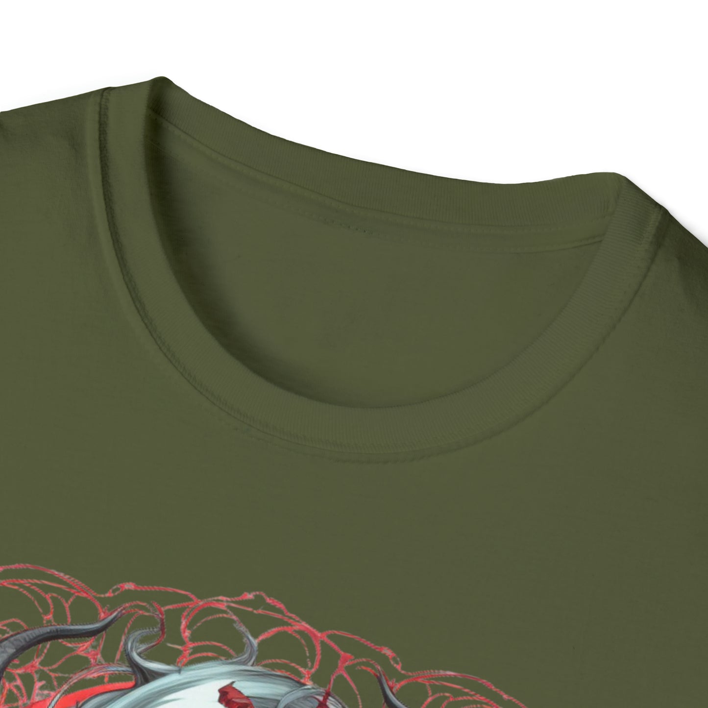 Mythical Fantasy Fairy Life Blood Scythe - Skulls, Roses, and Beautiful Woman - Enchanting Gothic T-Shirt, Gift for her, Witchy Gift.
