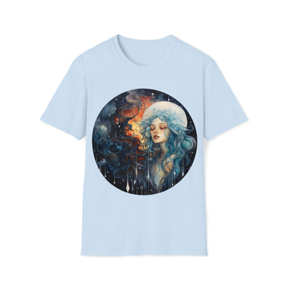 Cosmic Horror Dark Fairies - Enchanting Watercolor Art T-Shirt, Fairycore, Whimsical Dark Fairies, Dark Fae,