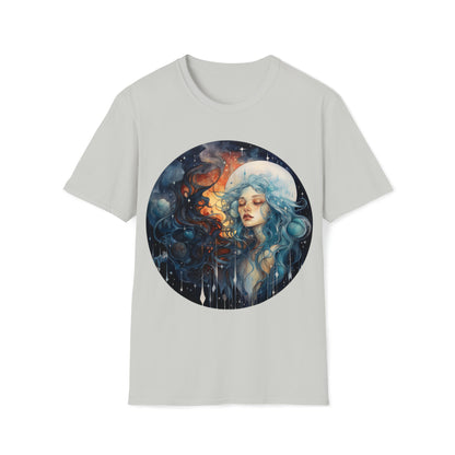 Cosmic Horror Dark Fairies - Enchanting Watercolor Art T-Shirt, Fairycore, Whimsical Dark Fairies, Dark Fae,