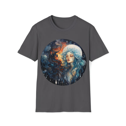 Cosmic Horror Dark Fairies - Enchanting Watercolor Art T-Shirt, Fairycore, Whimsical Dark Fairies, Dark Fae,