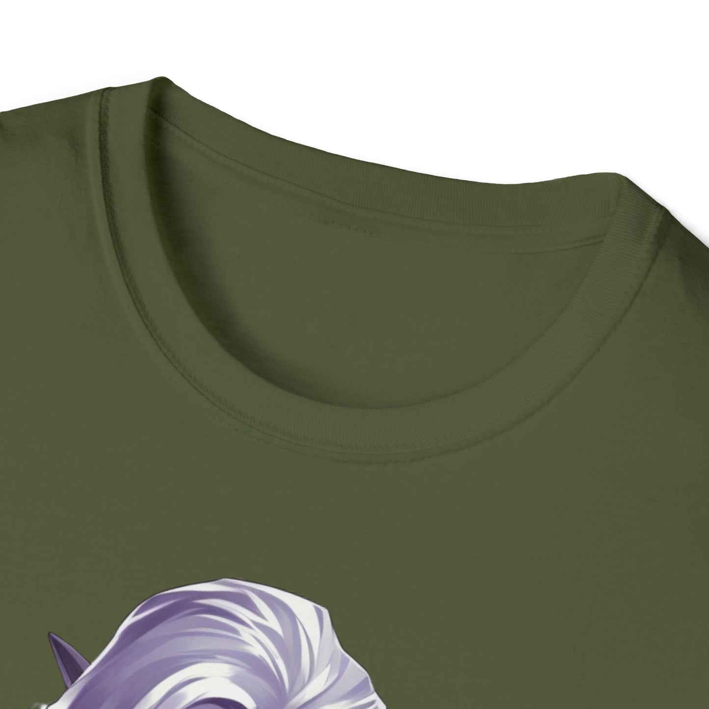 Enchanting Gothic Female Drow Elf - Dark Hair, Purple Eyes T-Shirt, Gothic Female Drow Elf, Dark Hair, Purple Eyes, Gift for her,