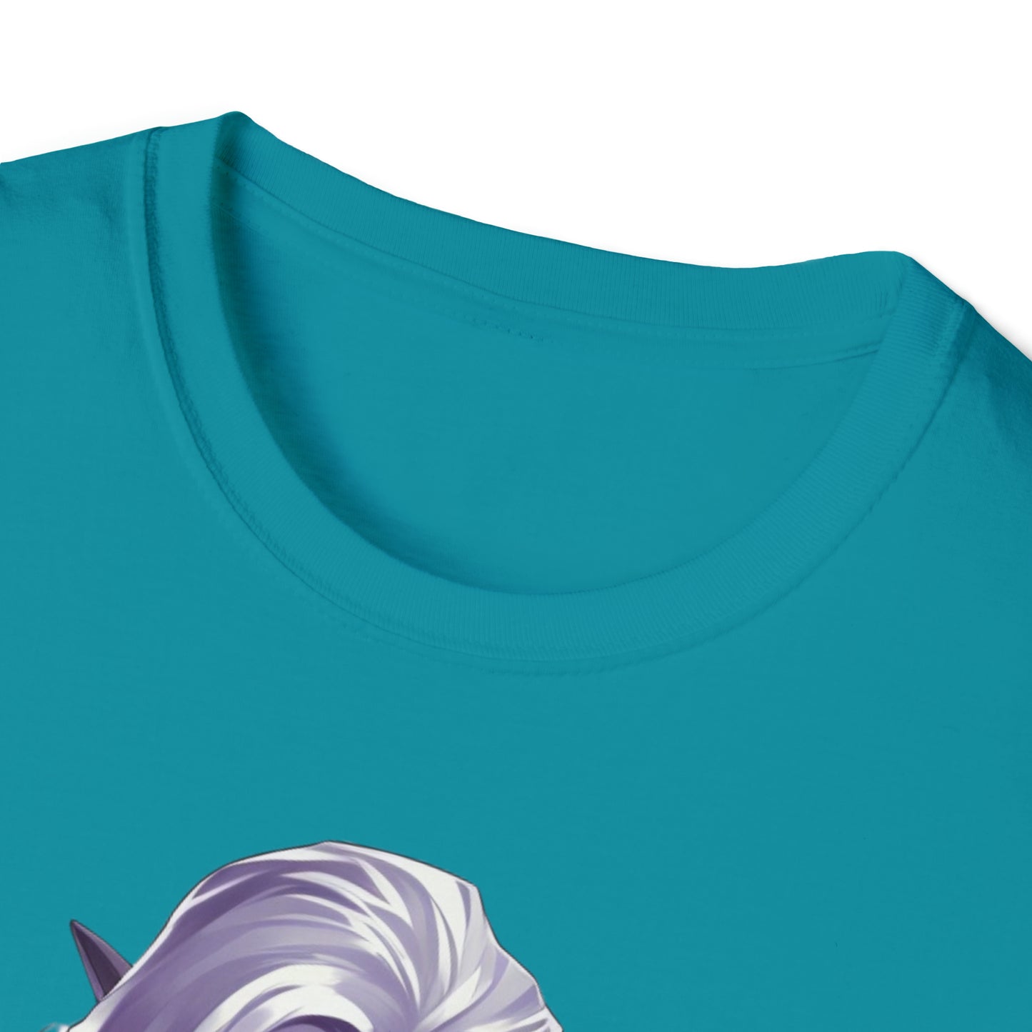 Enchanting Gothic Female Drow Elf - Dark Hair, Purple Eyes T-Shirt, Gothic Female Drow Elf, Dark Hair, Purple Eyes, Gift for her,