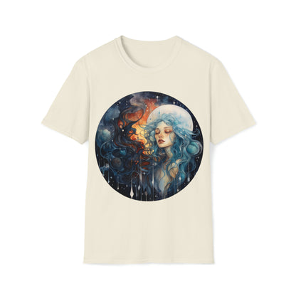 Cosmic Horror Dark Fairies - Enchanting Watercolor Art T-Shirt, Fairycore, Whimsical Dark Fairies, Dark Fae,